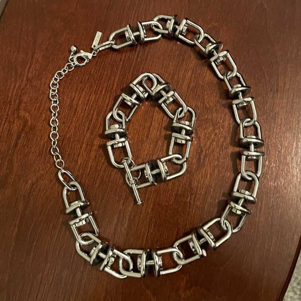 WHBM Necklace and Bracelet